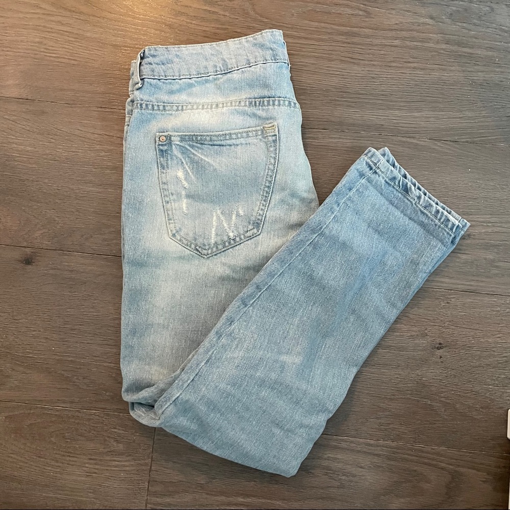 ZARA distressed boyfriend jeans - Picture 8 of 9